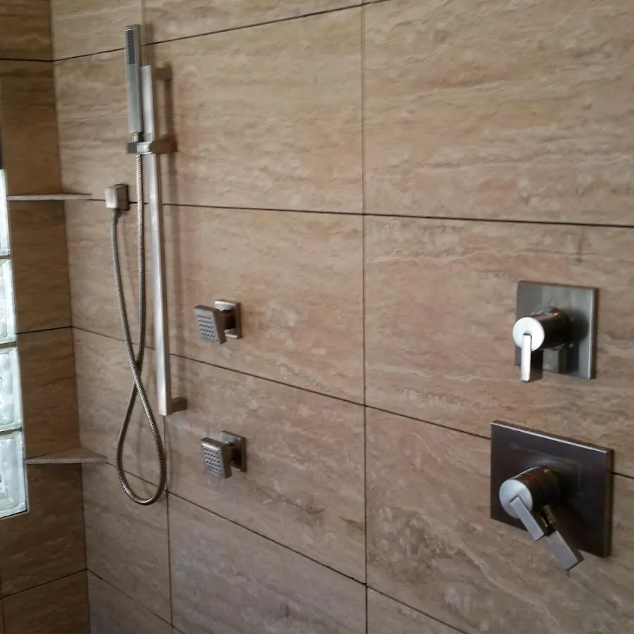 Shower fixture installation for Water Heater Installation in Benton